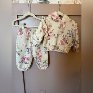 Gap x LoveShackFancy Floral Hoodie and Jogger Set